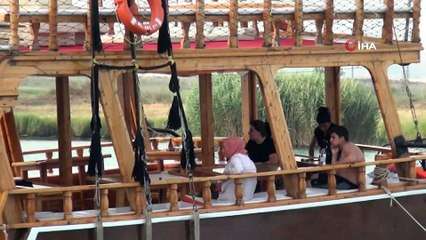 Tur bitmeden son kez girdiği ırmaktan çıkamadı