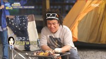 [HOT] Roast grilled skewers at camping, 이상한 나라의 며느리 20190620