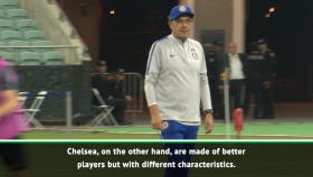 Chelsea players had different characteristics - Sarri