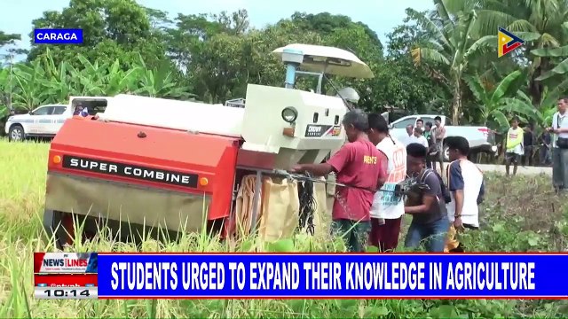 Students urged to expand their knowledge in agriculture