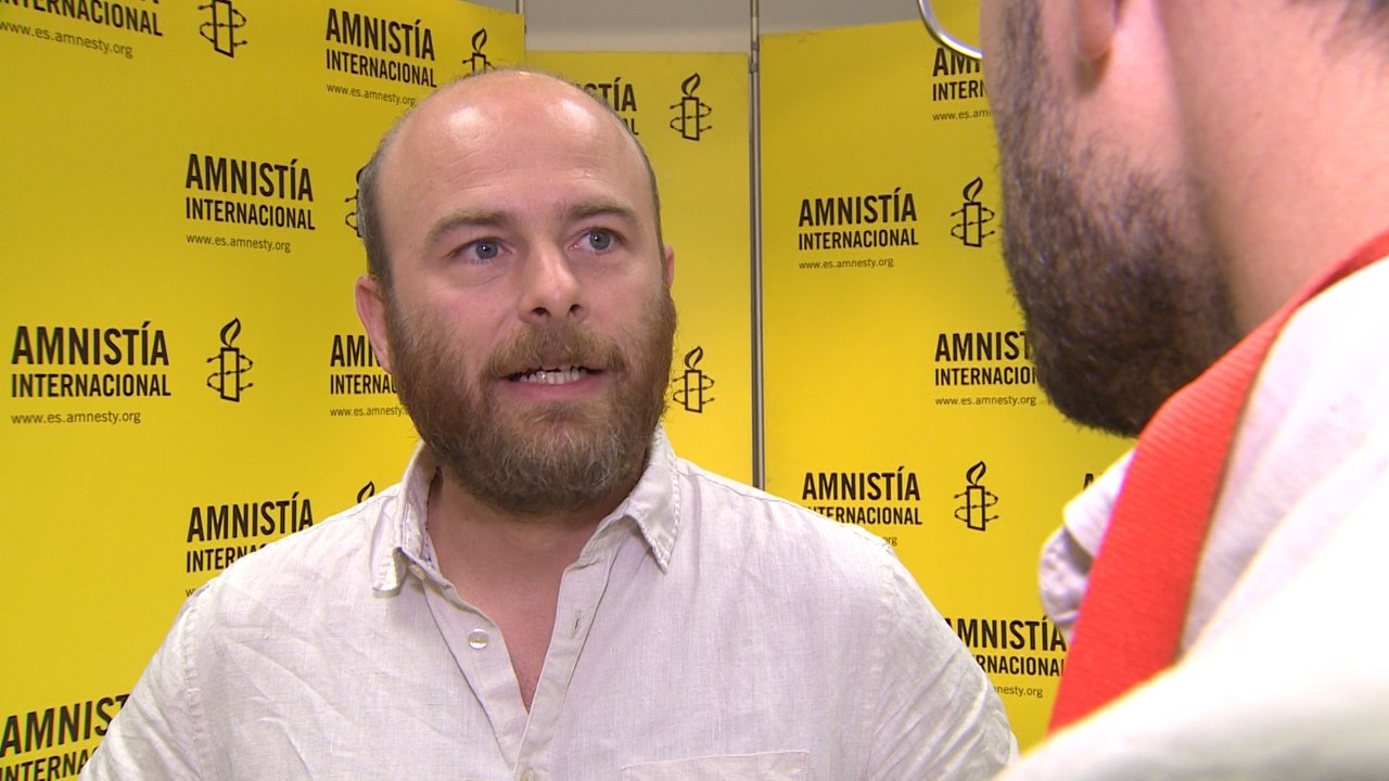 Carlos Escaño, responsable campaña Derechos Humanos en AI