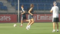 Modric se incorpora a los entrenamientos con el Real Madrid