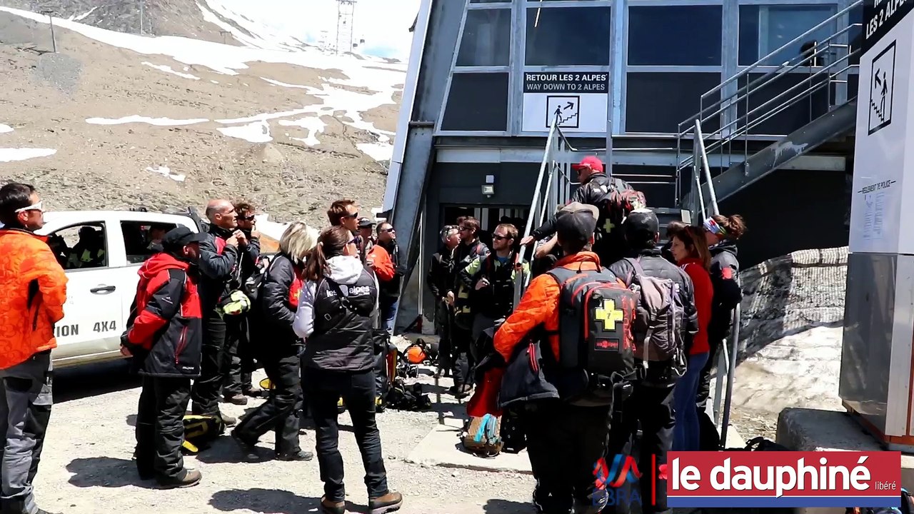 Evacuation à 150m de hauteur d'une télécabine des 2 Alpes
