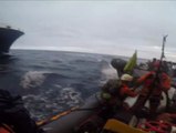 Retenido el barco con el que Greenpeace protesta por las prospecciones en Canarias