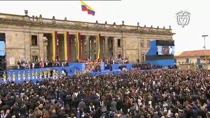 Iván Duque toma posesión como nuevo presidente de Colombia
