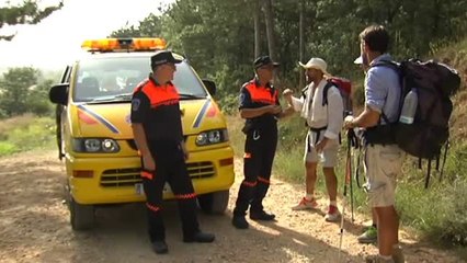 400 voluntarios velan por la salud de los peregrinos