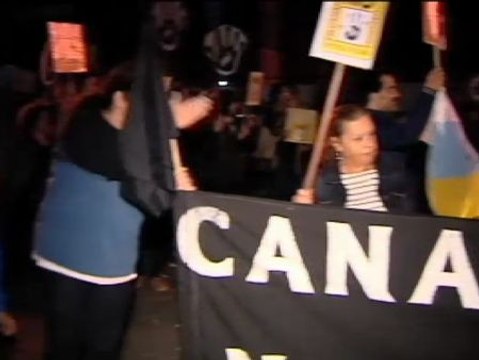 Continúan las protestas por las prospecciones petrolíferas en Lanzarote