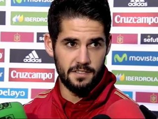 Isco: "Estoy muy contento por mi primer partido de titular, por el gol y por la victoria"