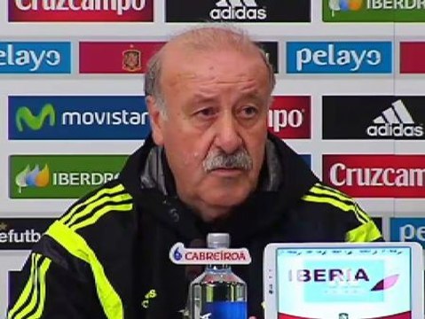 Vicente del Bosque: Yo no me doy por aludido con las palabras de Sergio Ramos