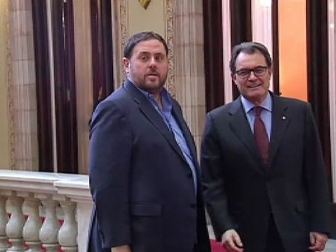 Mas inicia la ronda de contactos con los partidos proconsulta y el PSC