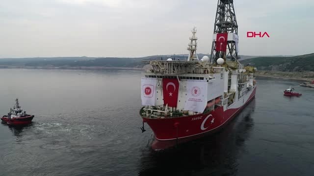 KOCAELİ Yavuz Sondaj Gemisi yola çıkıyor