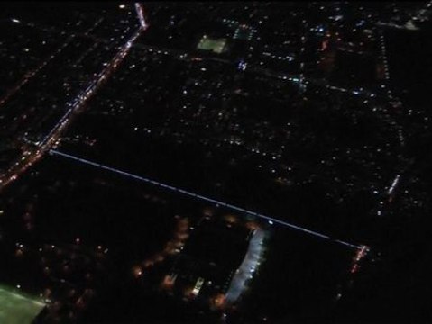 El fantasma iluminado del Muro de Berlín