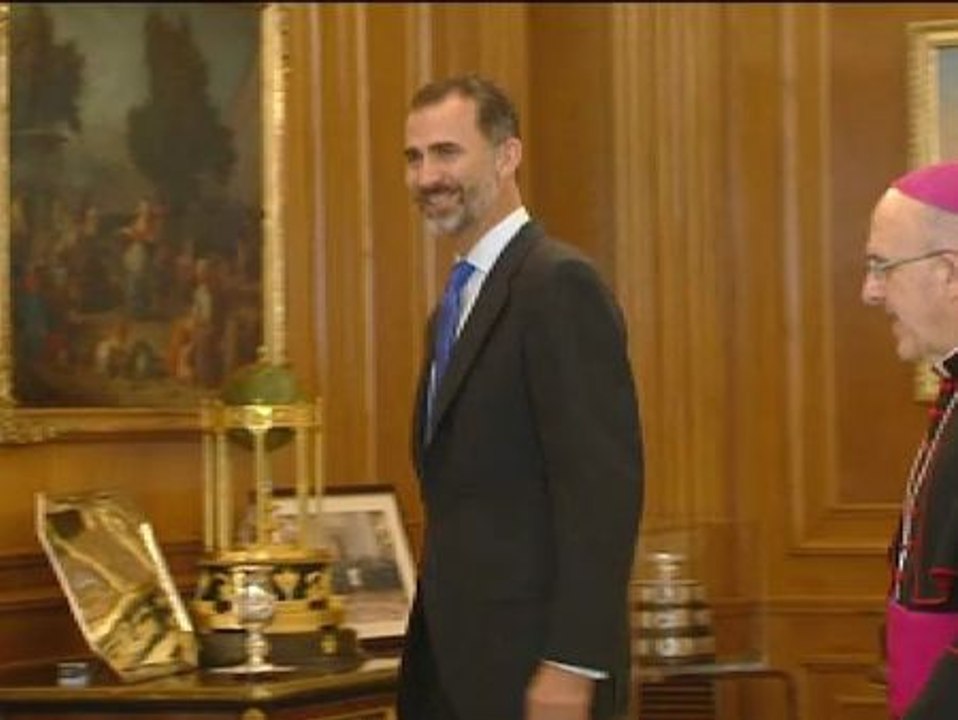 El Rey elude pronunciarse sobre la imputación de la infanta