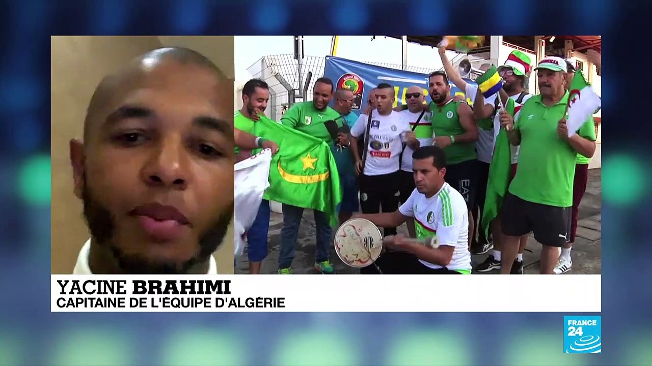 CAN-2019 : Yacine Brahimi, capitaine de l'équipe d'Algérie, sur France 24
