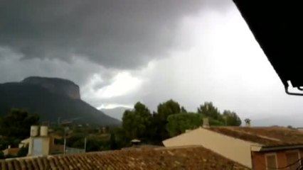 La sofocante ola de calor da paso a fuertes tormentas