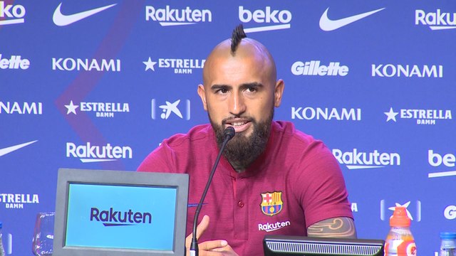 Vidal espera cumplir las expectativas de su fichaje