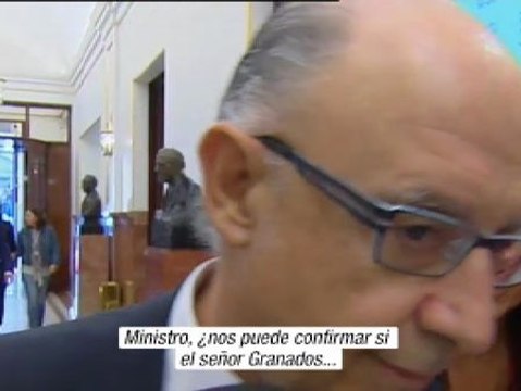 Montoro esquiva las preguntas sobre la amnistía fiscal de Granados