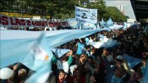 Cristianos antiabortistas claman en Argentina contra el derecho al aborto