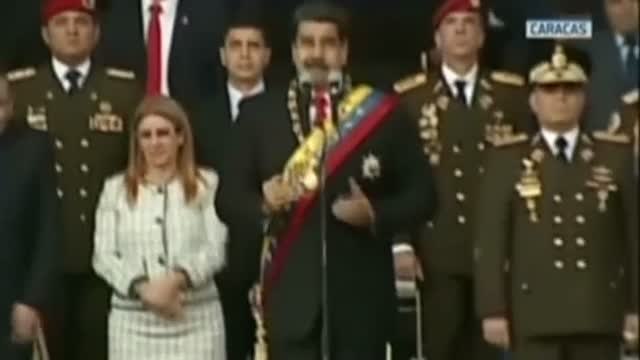 Nicolás Maduro, objetivo de un ataque con drones explosivos en Caracas