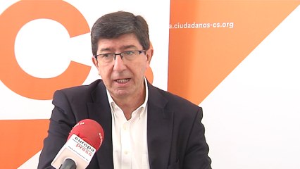 Marín (Cs) ve "cerca" un gobierno de Susana Díaz con Podemos