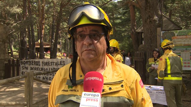 Bomberos forestales de la CAM denuncian precariedad