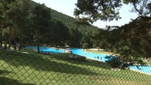 Las piscinas de Las Berceas, un enclave lejos de la ola de calor