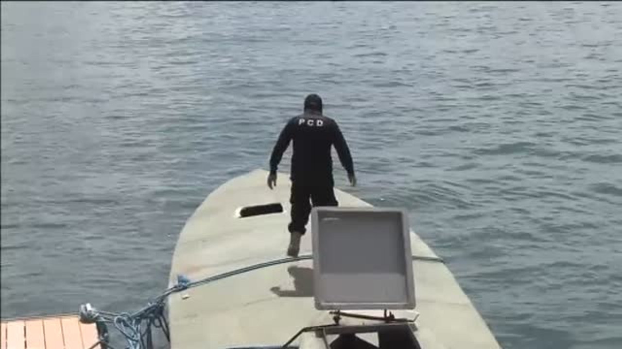 Incautadas dos toneladas de cocaína en un narco-submarino