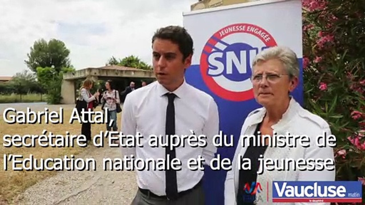 Carpentras : « L’esprit SNU est en train de naître ! »