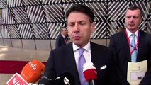 Bruxelles - Consiglio europeo punto stampa del Presidente Conte (20.06.19)