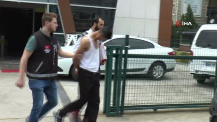 Kamyonlara dadanan akü hırsızı kardeşler yakalandı