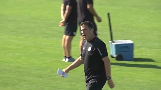 El Athletic ultima detalles de cara al choque de mañana ante la Real, primera gran piedra de toque de la pretemporada