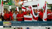 Costa Rica: sindicatos se movilizan en defensa de su derecho a huelga