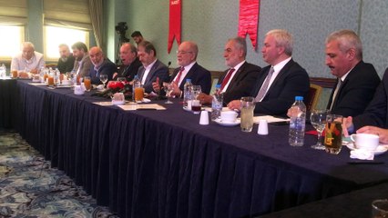 Saadet Partisi'nden AKP'ye: Camide aynı noktada saf tutuyoruz da, dışarıya çıkınca prensiplerimiz değişiyor