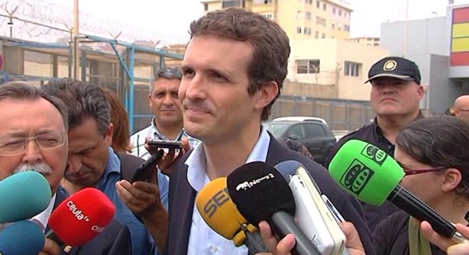 Casado pide al Gobierno que deje de hacer demagogia con la inmigración