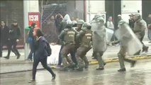 Protestas de estudiantes en Chile