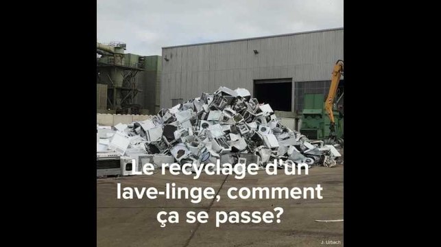 Comment sont recyclées les machines à laver?