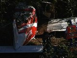 Cuatro heridos en el accidente de una avioneta en Pontevedra