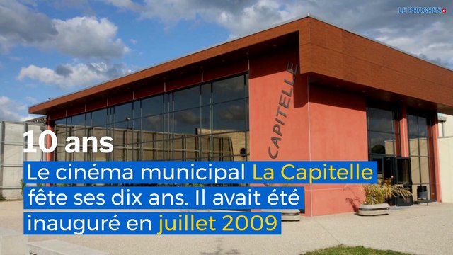 Le cinéma municipal, La Capitelle, va bientôt fêter ses dix ans