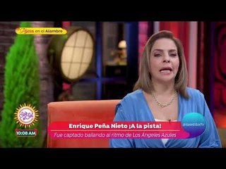 Peña Nieto fue captado bailando al ritmo de Los Ángeles Azules | Sale el Sol