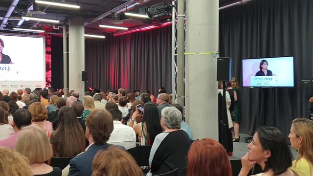 Delgado clausura la entrega de premios del proyecto Somos Más