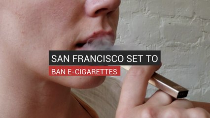 San Francisco Set To Ban E-Cigarettes