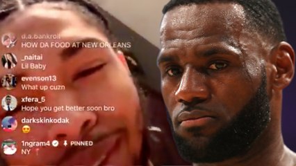 Brandon Ingram TAKES SHOTS At LeBron James On Instagram Live!