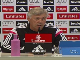 Ancelotti: "Tengo la idea de poner una sorpresa en el campo"