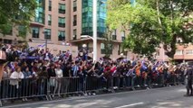 Deportivo - Mallorca: Espectacular Llegada del Deportivo a Riazor