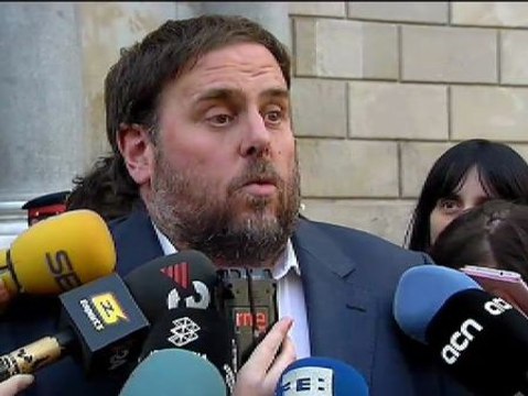 Junqueras: Salimos comprometidos conjuntamente con el 9N