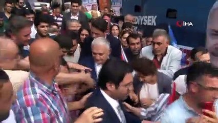 Binali Yıldırım’a Beylikdüzü ve Büyükçekmece’de büyük ilgi
