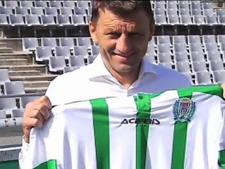 Djukic: "El objetivo es que el Córdoba se quede en Primera"