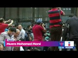 Muere el expresidente de Egipto Mohamed Morsi mientras era juzgado | Noticias con Yuriria Sierra