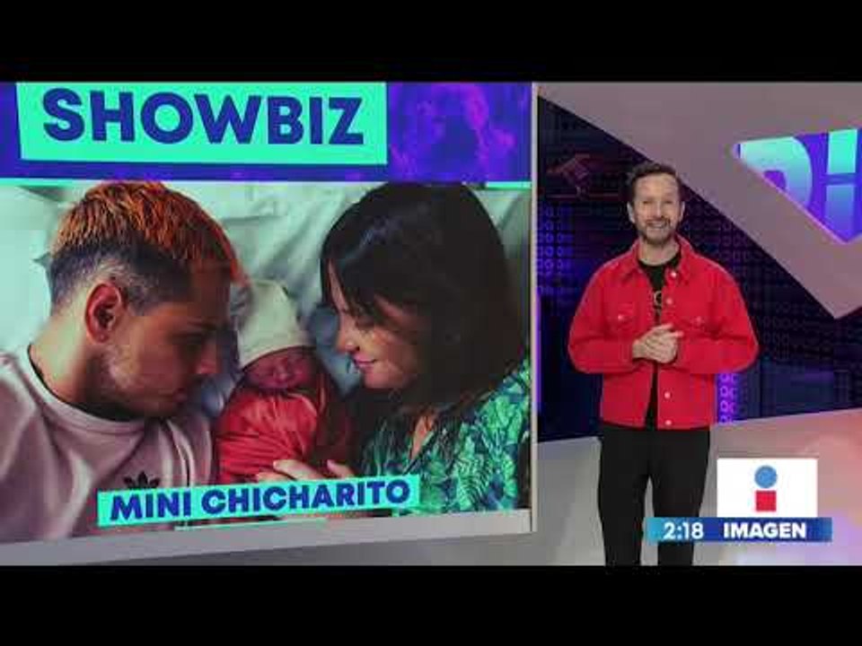 ¡Ya nació el hijo de 'Chicharito' y Sarah Kohan! | Noticias con Yuriria Sierra