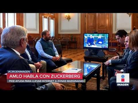 AMLO invita a Mark Zuckerberg para llevar internet a zonas marginadas | Noticias con Ciro Gómez